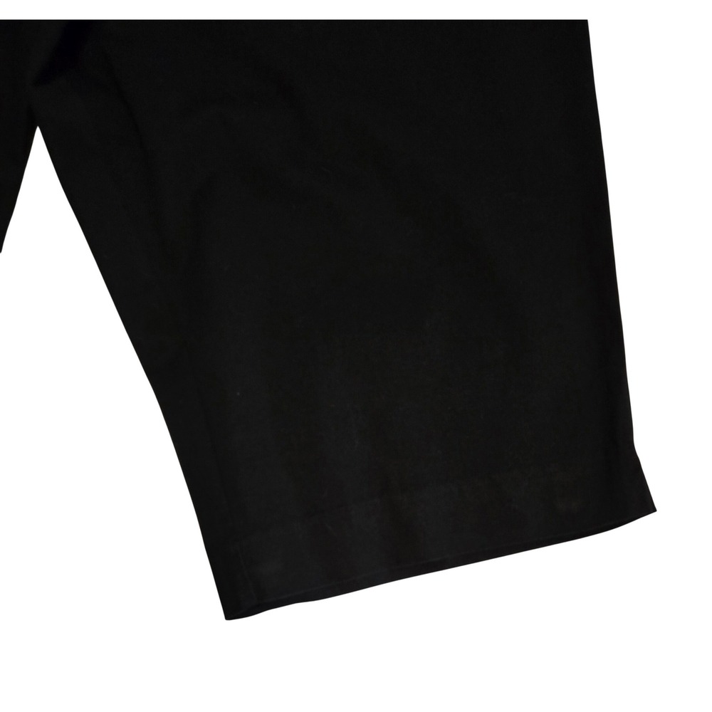 Talbots Black Sailor Button Stretch Cotton Capri's‎ Women's Sz 20 Nautical - Picture 4 of 8